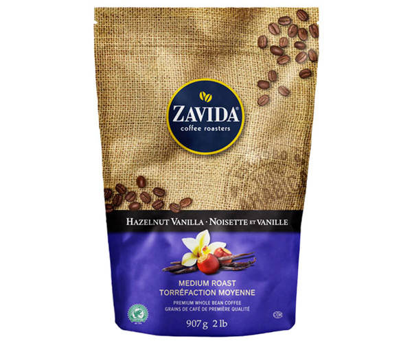 

Кофе Zavida Hazelnut Vanilla в зернах 907 г