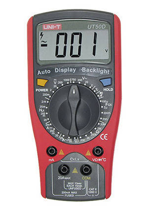 

Цифровой мультиметр UNI-T UTM 150D (UT50D)