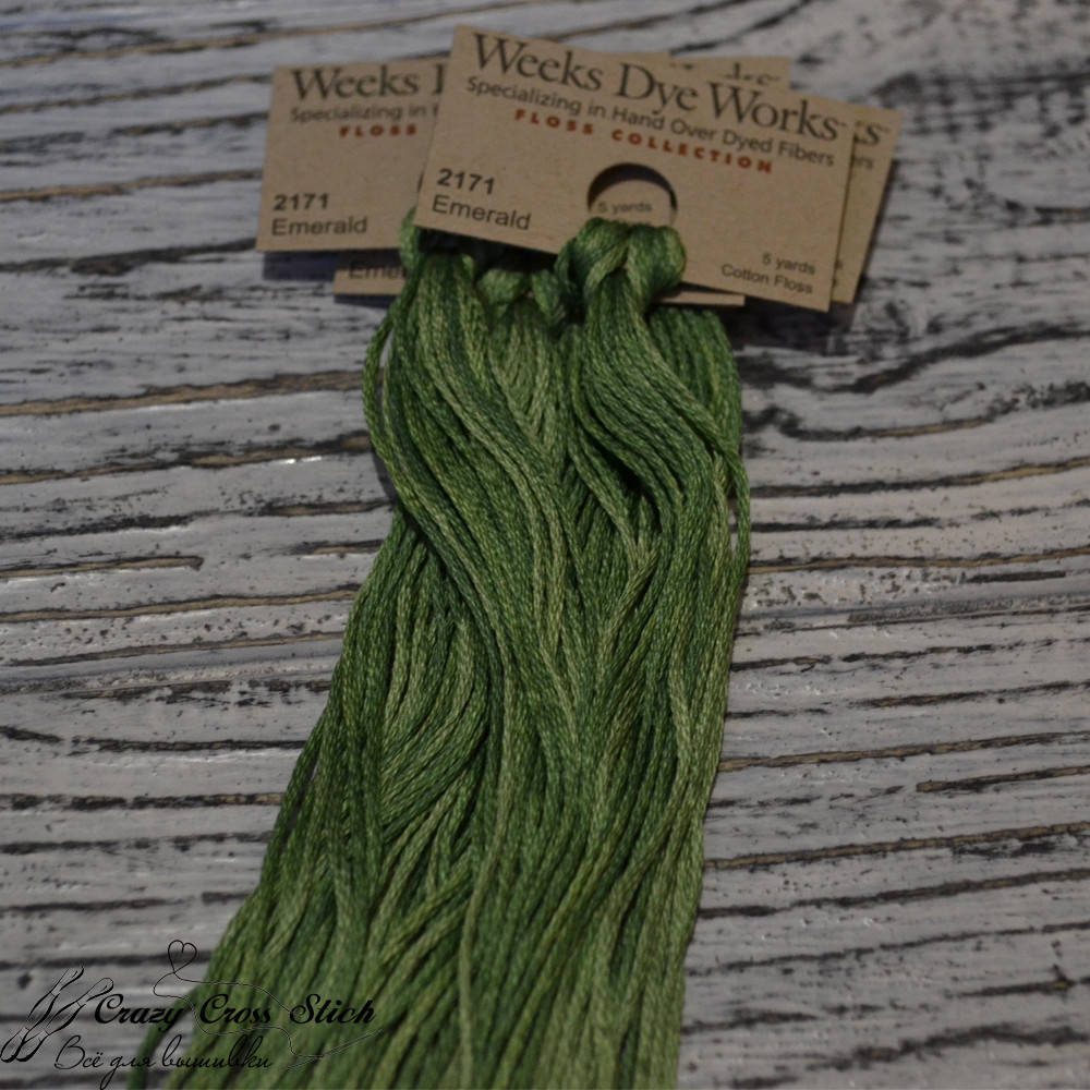 

Мулине Weeks Dye Works 2171 Emerald