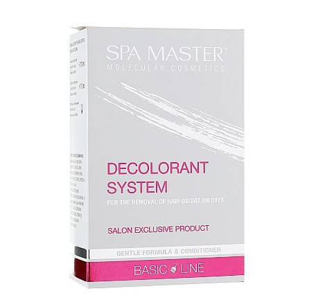 

Система для удаления стойких красок с волос Decolorant System Spa Master, 110 мл+110 мл Спа Мастер