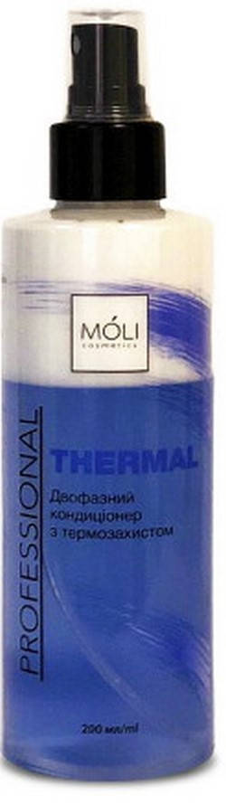 

Двухфазный спрей-кондиционер для волос с термозащитой Moli Cosmetics