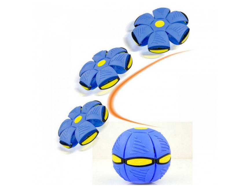 

Летающий мяч трансформер Phlat Ball Blue dm2830 Синий