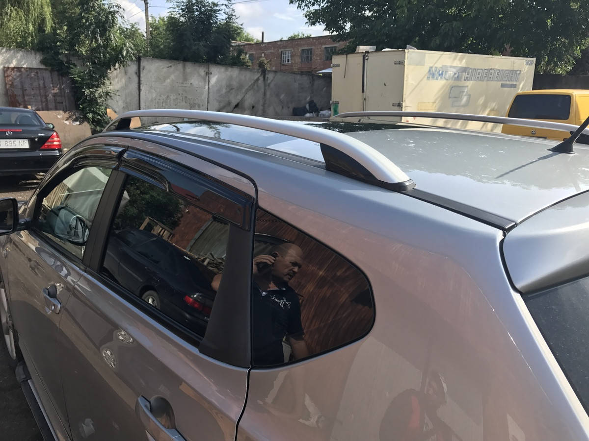 

Рейлинги Skyport Grey - Nissan Qashqai 2007-2014
