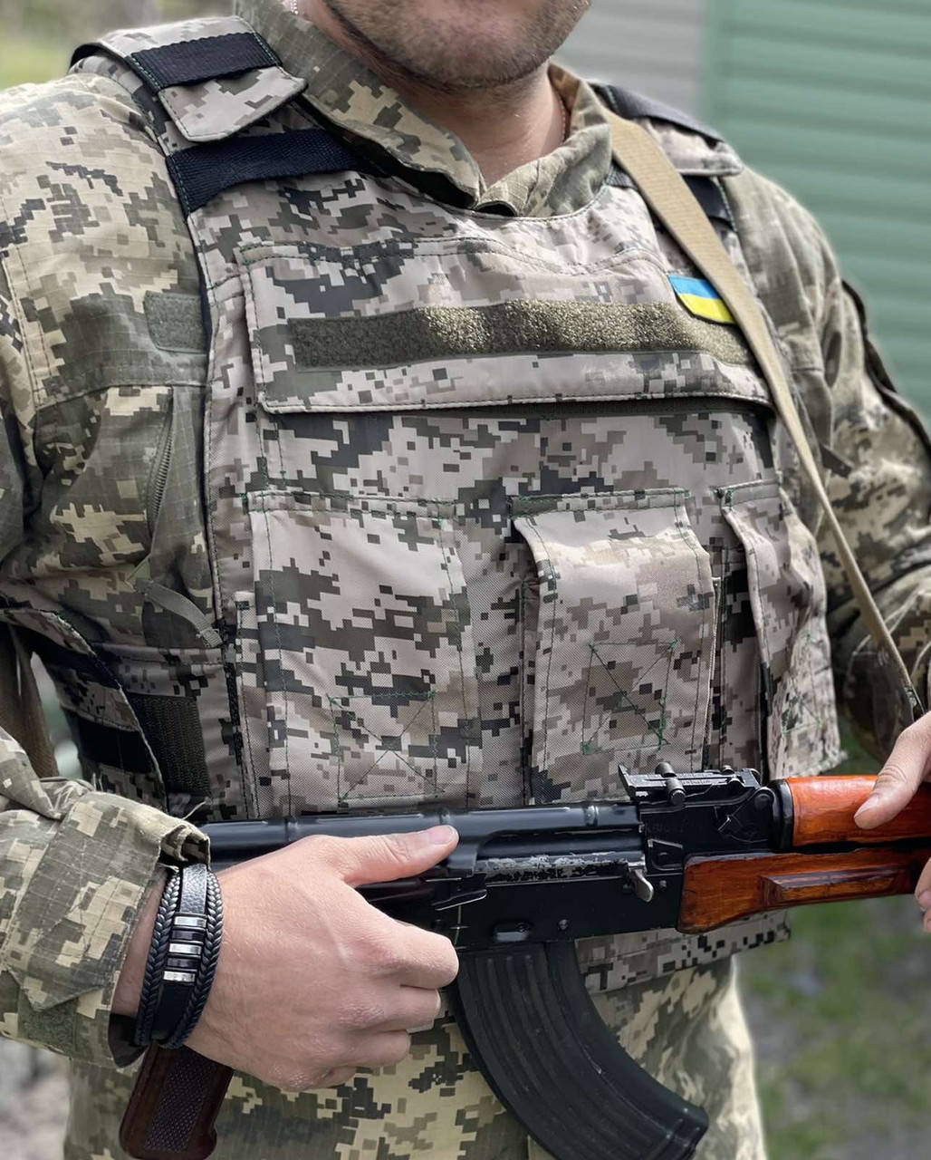 

Плитоноска розгрузка для пластин 25*30см, камуфляж піксель