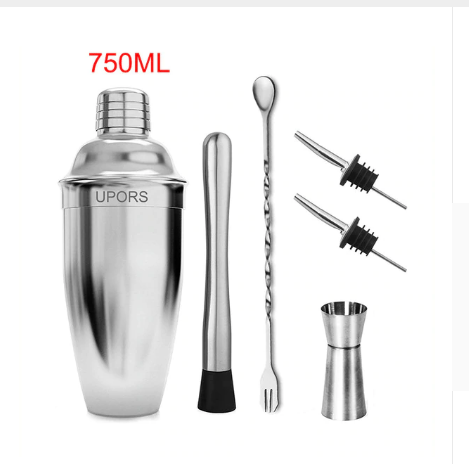 

Коктейльный шейкер-смеситель 750 ml 6 предметов Шейкер коктейль
