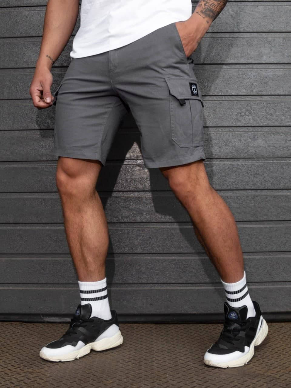 

Карго шорти BEZET Basic grey'21 S, Серый