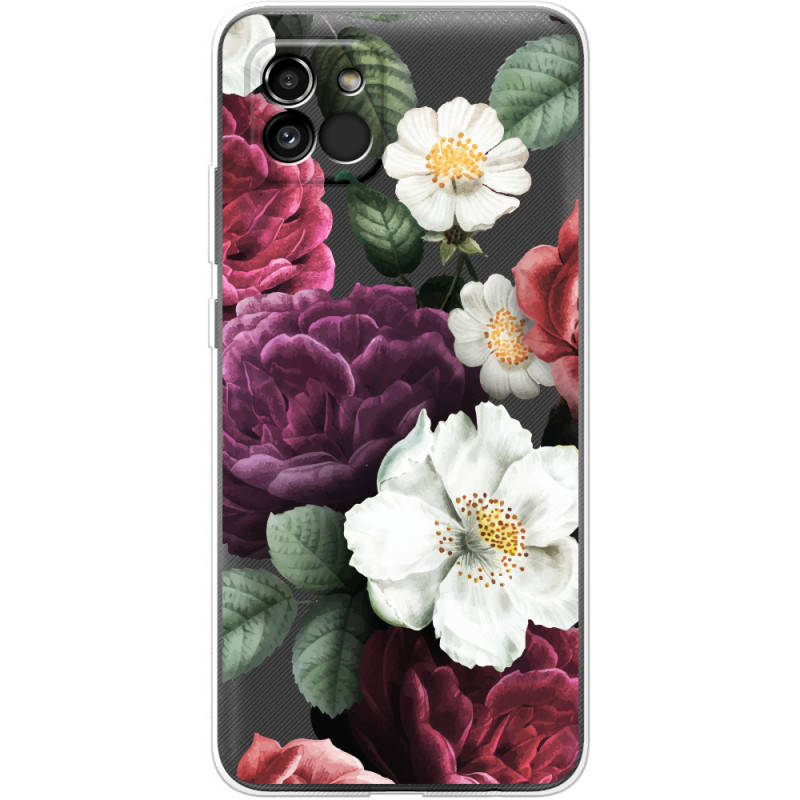 

Силиконовый чехол BoxFace Samsung Galaxy A03 (A035) Floral Dark Dreams