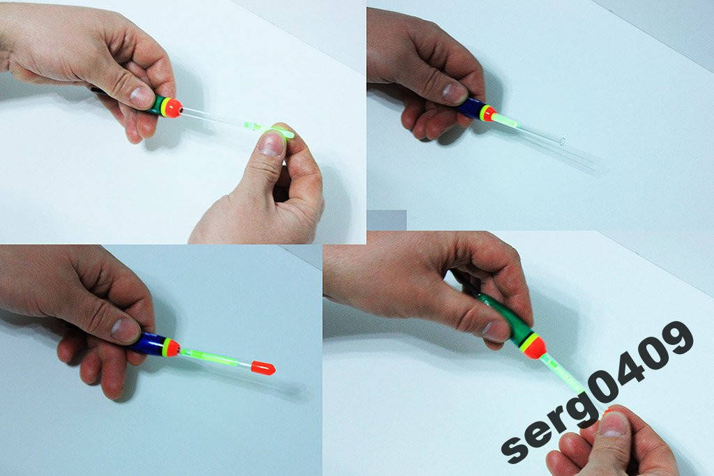 

Поплавок для ночной рыбалки + светляки