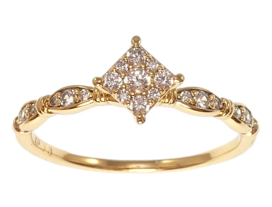 

Кольцо ХР Позолота 18K "Лили" р.19.5