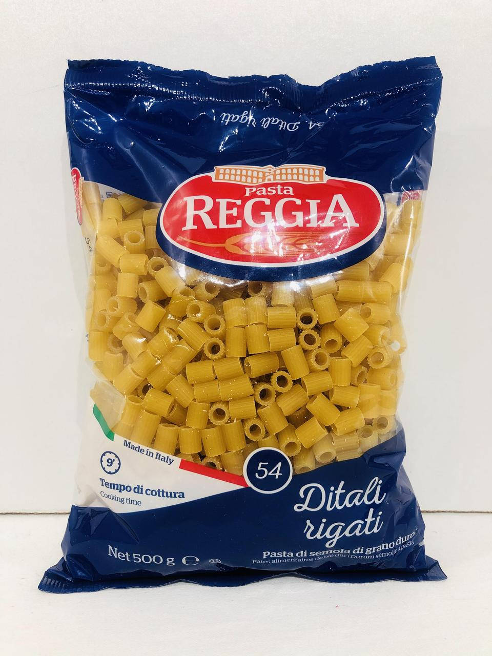 

Макарони Reggia №54 Ditali rigati 500гр