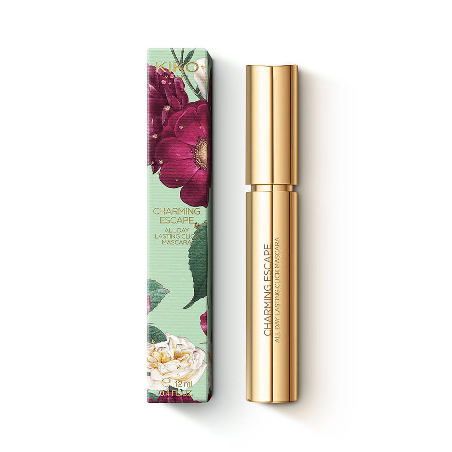 

Kiko Milano Стійка туш для об'єму Charming Escape All Day Lasting Click Mascara, Черный