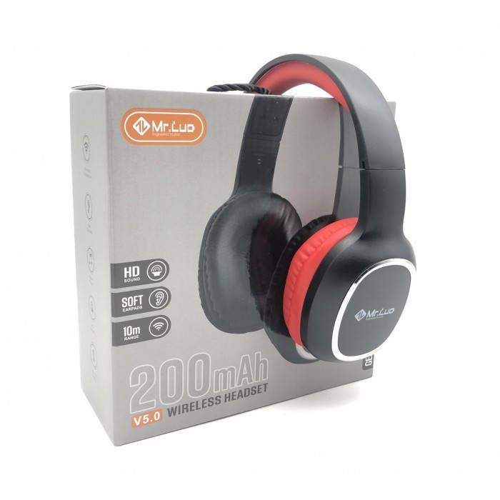 

Беспроводные стерео-наушники Bluetooth 5.0 XSound Mr.LUD GEAR-424 Чёрные, Черный