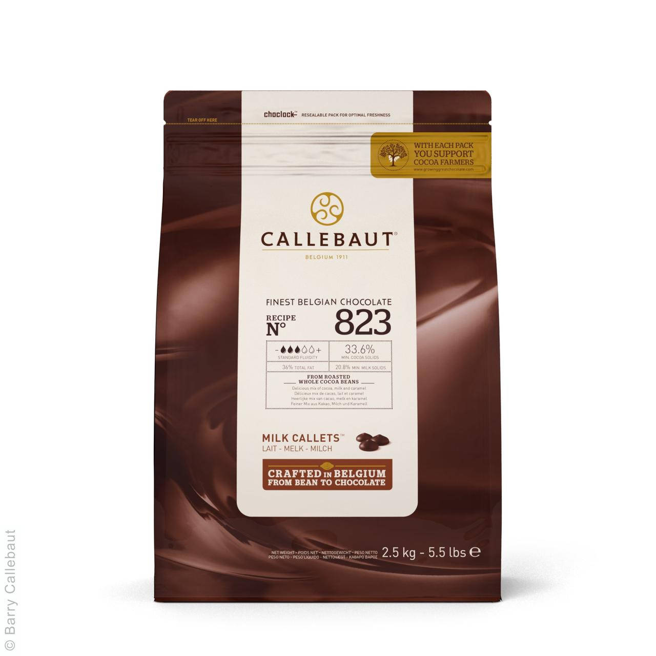 

Молочный шоколад "Callebaut 823" 33,6% - (500 г) (фасовка)