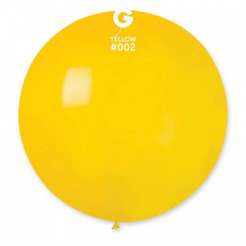 

Латексный шар пастель Желтый 31"/02/80см Yellow