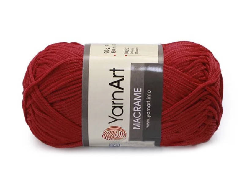 

YarnArt Macrame, Бордо №143, Бордовый