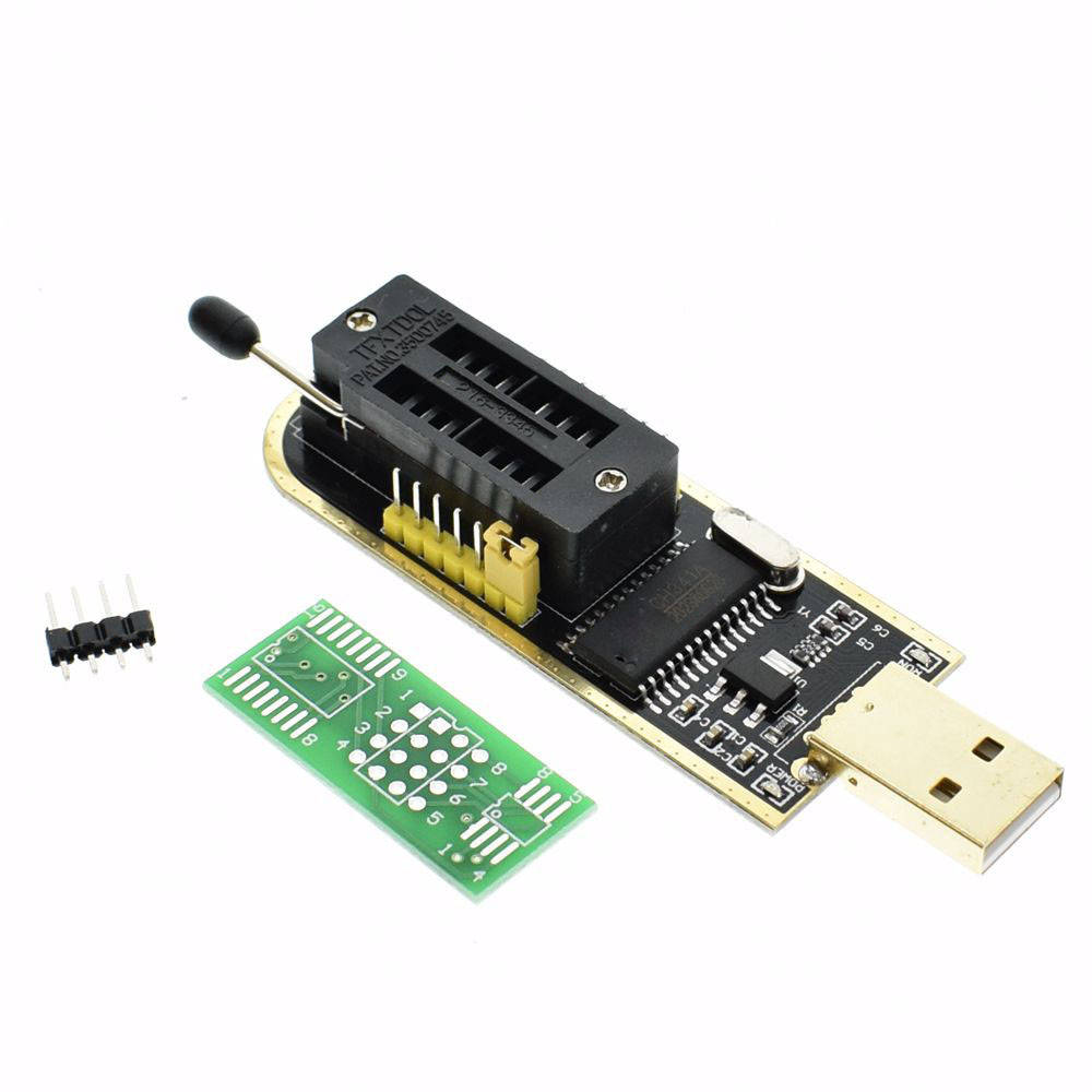 

USB программатор CH341A для EEPROM и FLASH микросхем 24, 25 серий