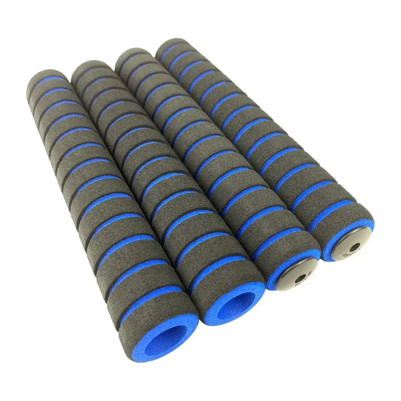 

Ручки вело руля (поролоновые) "Тайвань" грипсы неопреновые Синие