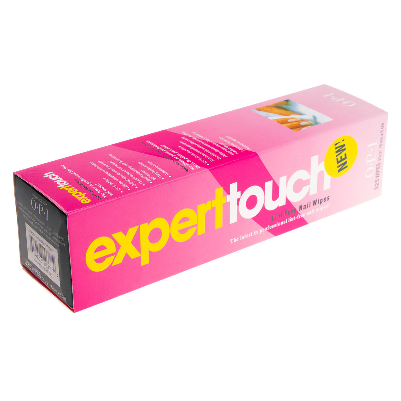 

Салфетки безворсовые OPI Expert Touch 5х5 см, 325 шт., Белый
