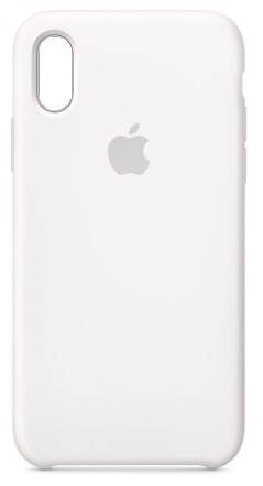 

Чехол iPhone X / iPhone XS Silicon Case #09 White