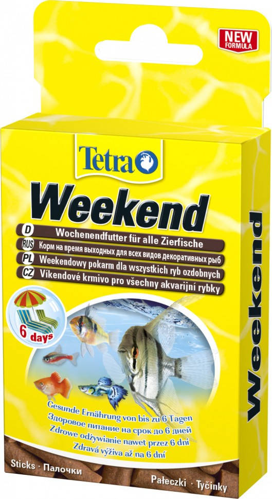 

Корм для аквариумных рыб на время отпуска Tetra Weekend блоки 20 шт