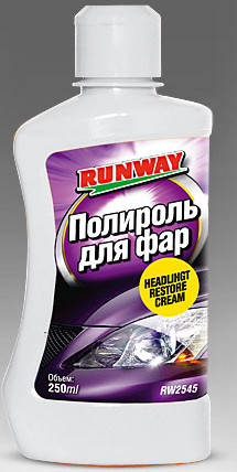 

Полироль восстановитель фар Runway 250мл