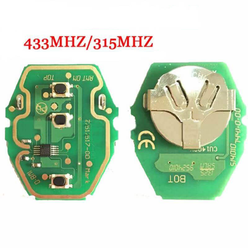 

Плата для ключа BMW 433Mhz/315Mhz