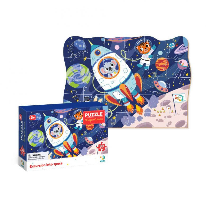 

Детский пазл "Экскурсия в Космос" DoDo 300374, 30 эл.