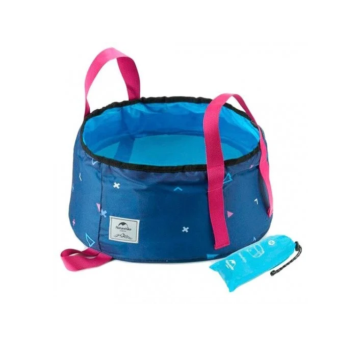 

Ведро складное Naturehike New Folding Washbasin L 16 л Синий