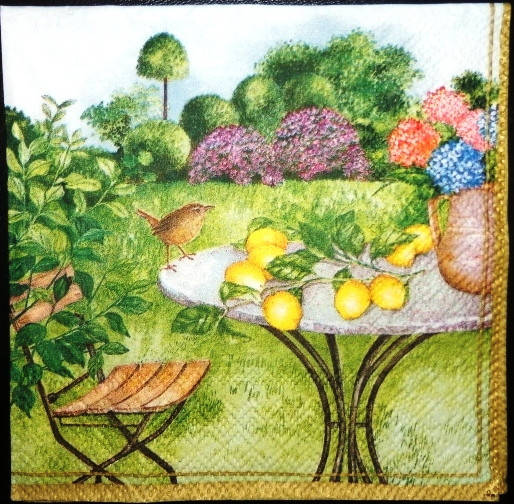 

Салфетка для декупажа ПЛ -23 (33х33см)