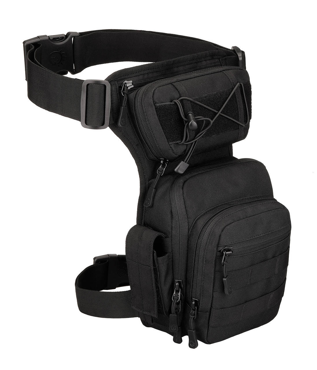 

Набедренная сумка на пояс EDC Protector Plus K318 X5 бананка, Leg-Bag Black, Черный
