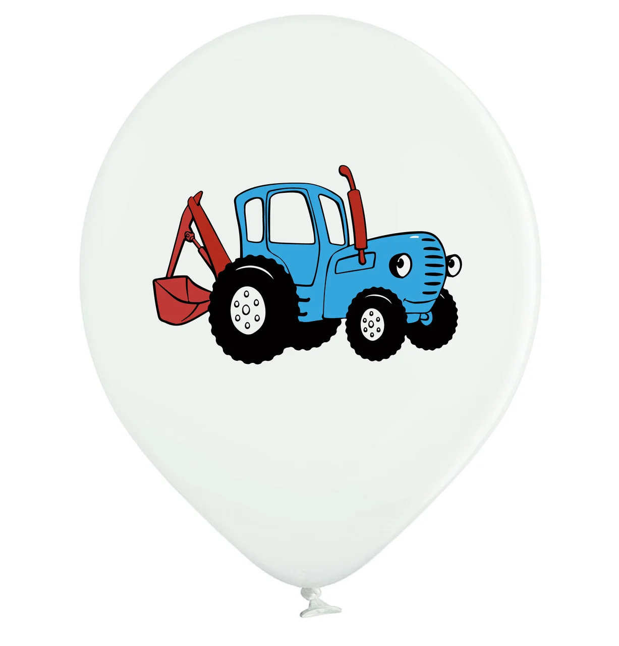 

Латексный шарик BELBAL 12"(30 см) Трактор, Белый