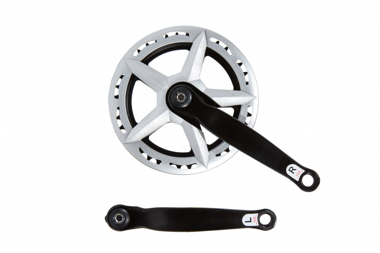 

Шатун ST L170мм 40T с Pl защитой silver Gaten S104P4 под квадрат (ED)