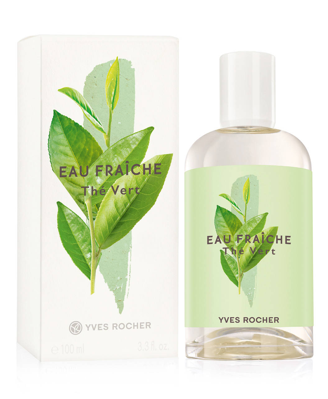 

Туалетная вода Eau Fraiche the Vert зеленый чай Yves Rocher ив роше 100 мл
