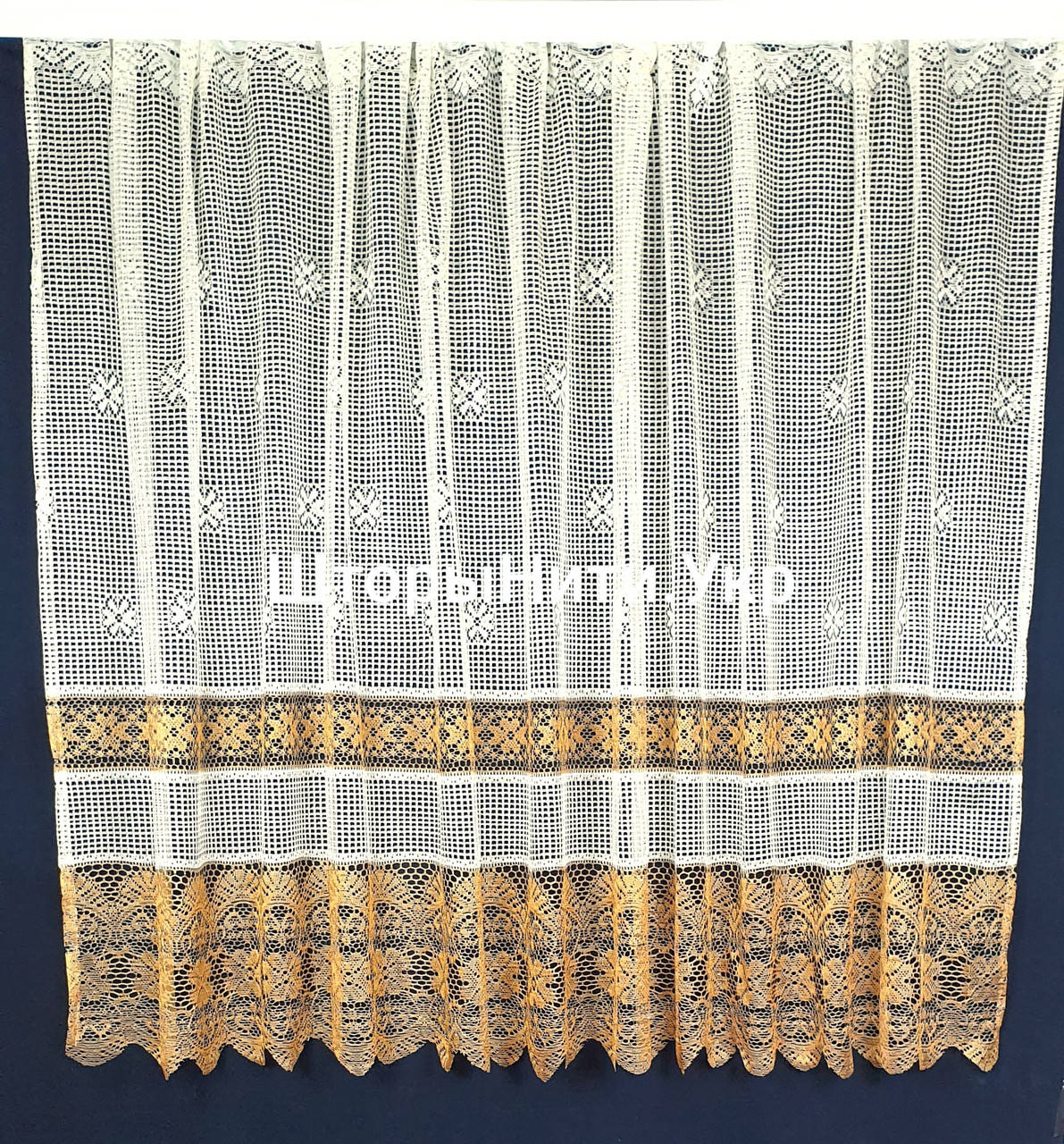 

Тюль короткий сетка.Тюль в кухню до подоконника, цвет молочный. Тюль на метраж или с подшивом.