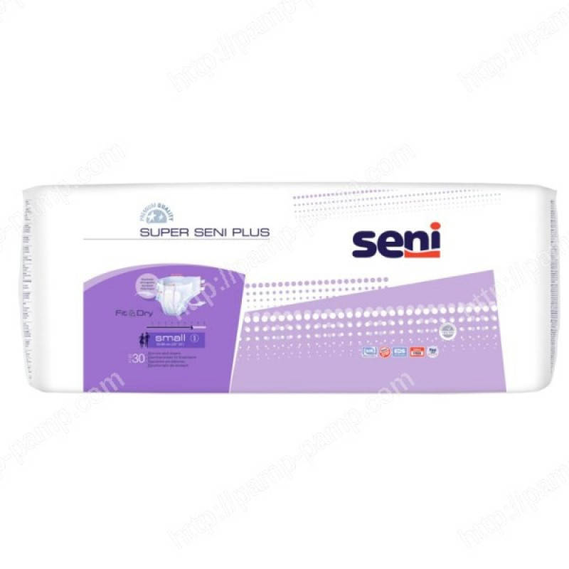 

Подгузники для взрослых SUPER SENI PLUS small 30 шт