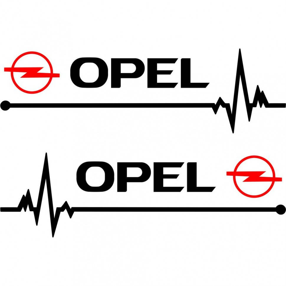 

Набор наклеек на зеркала авто - Opel Пульс (2шт)