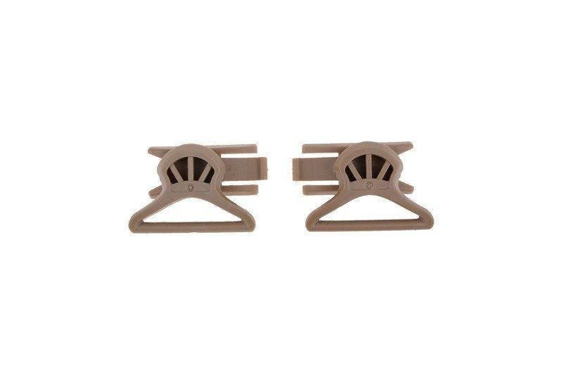 

Клипсы для крепления очков (36mm) - tan [Ultimate Tactical] (для страйкбола)