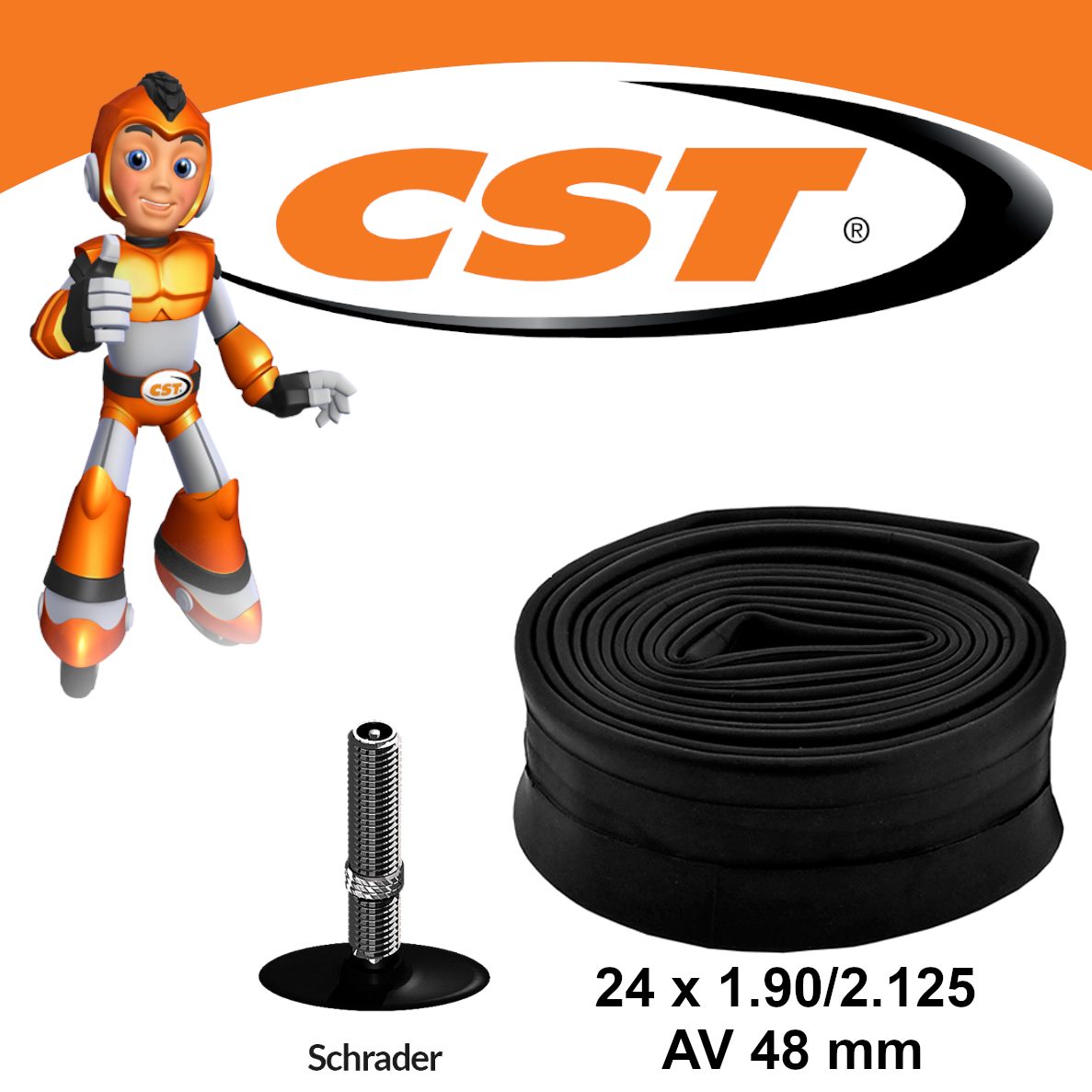 

Камера CST 24 х 1.90/2.125 AV 48 мм