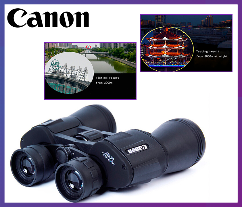 

Водонепроницаемый бинокль Canon 20x50, Черный