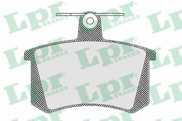 

Колодки задние Audi 80/100/V8/A4/A6/A8 /all/ (86-99) диски LPR 4D0698451B
