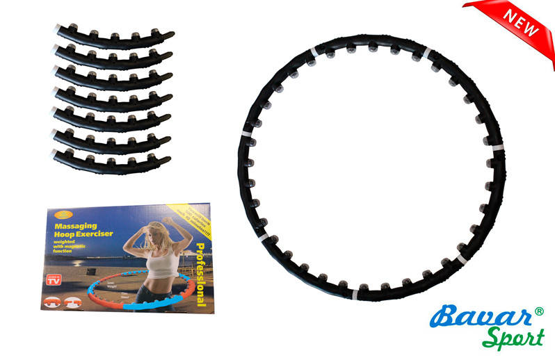 

Массажный обруч магнитный Massaging Hoop Exerciser хулахуп цвет синий