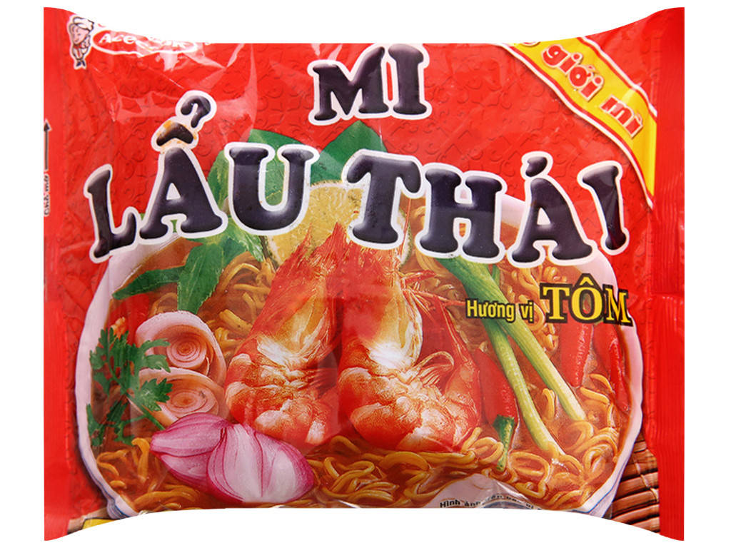 

Лапша быстрого приготовления Mi Lau Thai Huong Vi Tom с креветками