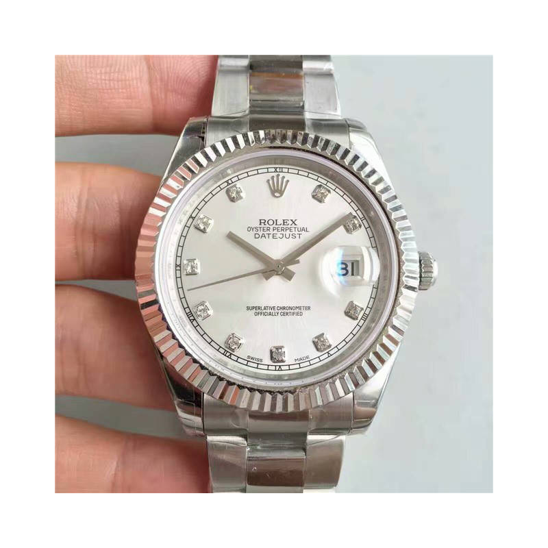 

Rolex Date Just II Write Diamond