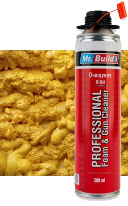 

Очиститель от монтажной пены Mr.Build 0,5 л