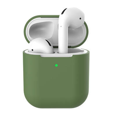 

Чохол Силікон Apple AirPods 2 Зелений, Зелёный