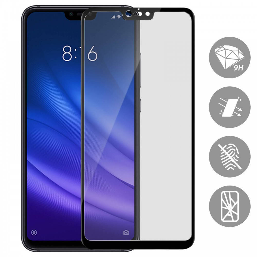 

Защитное стекло Xiaomi Mi 8 Lite Full Glue (Black)
