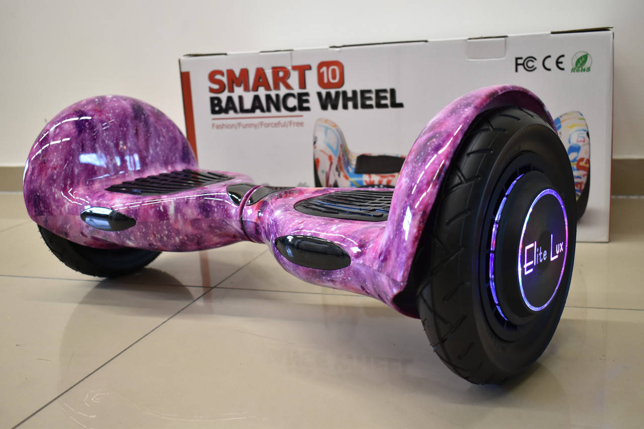 

Гироборд 10 дюймов Smart Balance Wheel Розовый космос