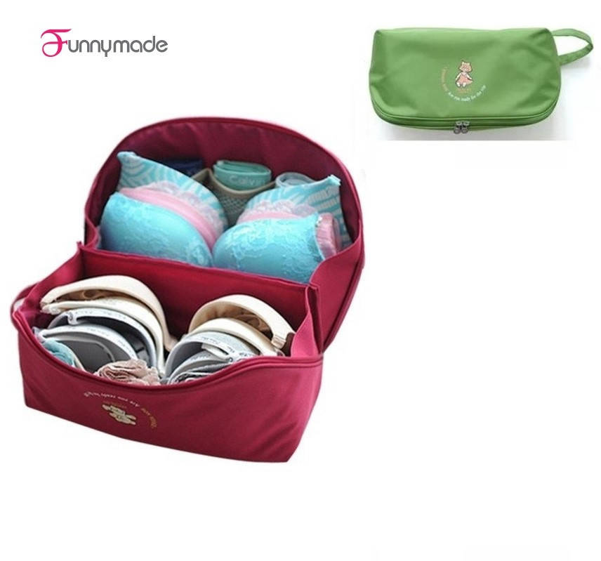 

Дорожный органайзер Funnymade для нижнего белья. Зеленый, Зелёный