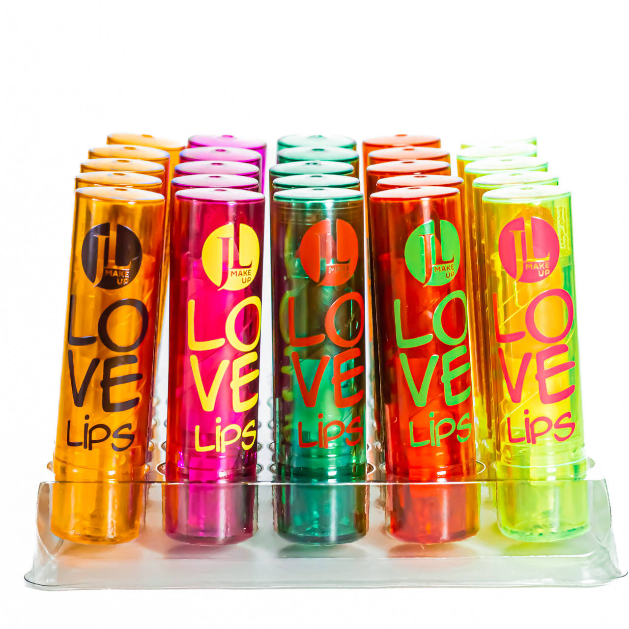 

Бальзам для губ с фруктовым ароматом Jovial Luxe Love Lips Mix 25 шт