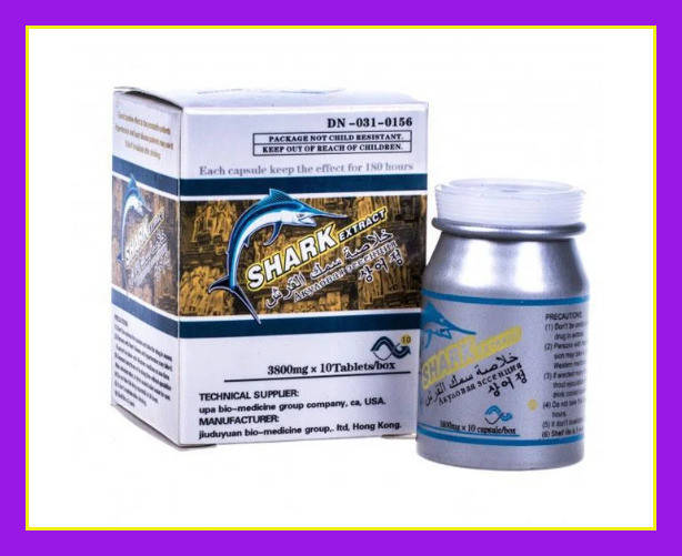 

Таблетки для потенции Акулий экстракт / Shark extract (10 таблеток), натуральный возбудитель